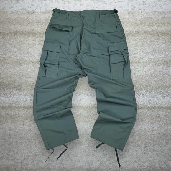 Vintage Military Grade Green Double Knees Tactical Pants Propper Baggy Cargo 90s - Picture 1 of 4
